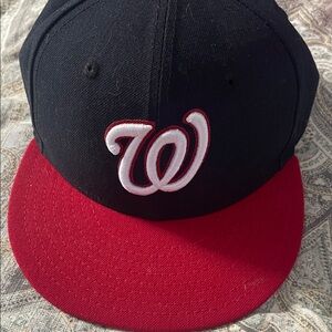 Washington Nationals Baseball Cap with W Logo